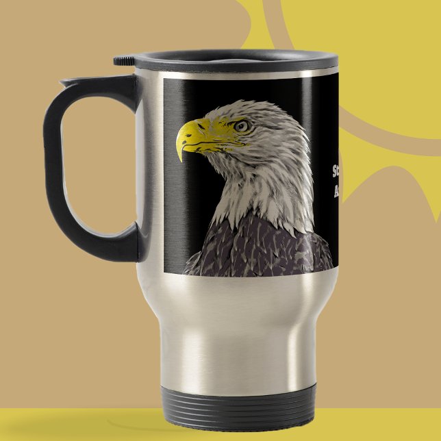 Pai E Marido Modernos - Forte Como Uma Caneca De Á (Eagle Mug)