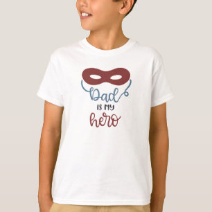 Pai É Minha Camisa De T-Shirt Hero Kids