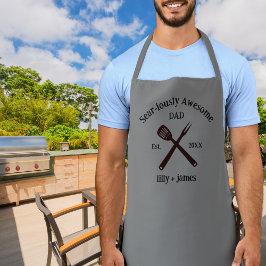 Pai Engraçado e Impressionante com o Ano e os Nome