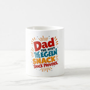 Pai Engraçado Xícara de café - Xícara de lenda do
