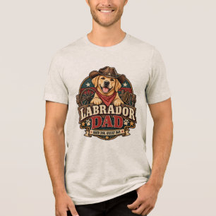 Pai Labrador Caubói Ocidental Bom Cachorro Grande