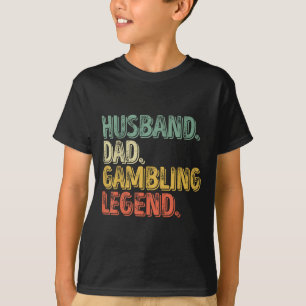 Pai Marido Jogo Lenda Camisa Pais Engraçados Da