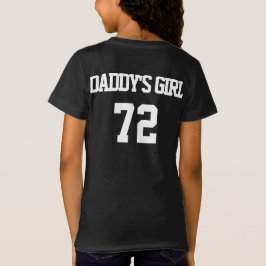 PAI & mim da filha da menina 72 do pai camisa das