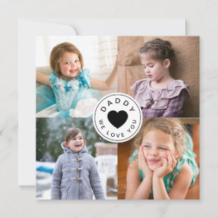 Pai Moderno Que Te Ama Foto Coração