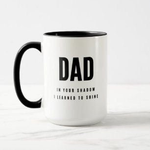 PAI, na sua sombra Caneca Combo