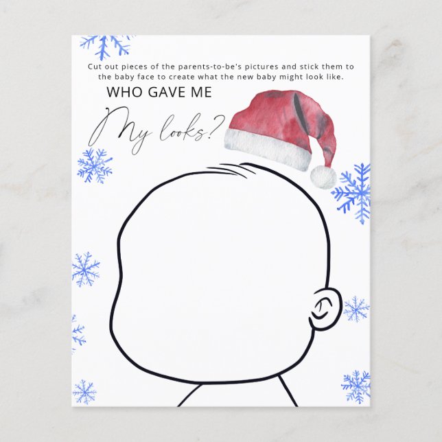 Pai Natal - Quem me deu meu jogo de aparência (Frente)