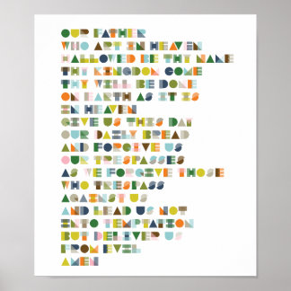 Pai Nosso, Retro, Poster