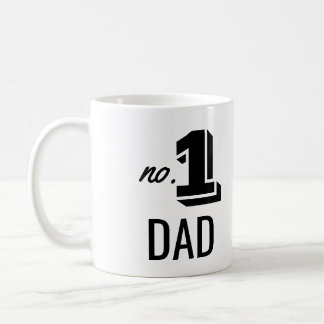 pai número 1 - foto do presente de café caneca