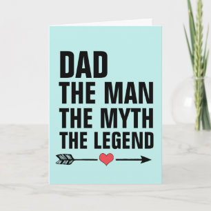 PAI O CARTÃO DE ANIVERSÁRIO DA LEGENDA DO HOMEM
