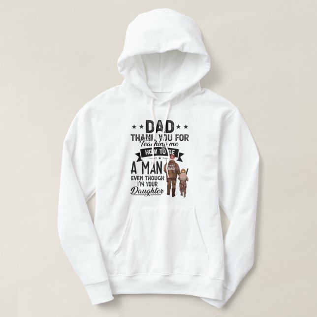 Pai obrigado você para a camisa (Frente do Design)