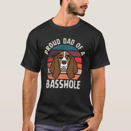 Pai orgulhoso de uma camisa de T-Shirt Bassada eng