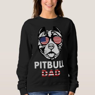 Pai Pitbull Touro Galinhas Americanas Camisetas de