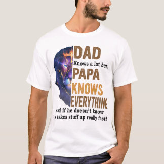 Pai sabe muito, mas papai sabe tudo de camisa