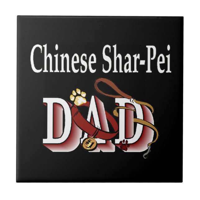 Pai Shar-Pei Chinês (Frente)