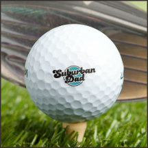Pai Suburbano, Logotipo Retro Preto Azul