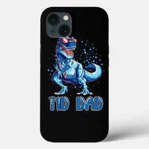 Pai T1D Camisa Tipo 1 Diabetes Fita T Rex Dinosau
