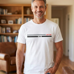 Pai Vermelho Negra Moderno Nunca - Camisa