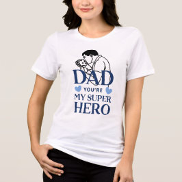 Pai Você É Minha Camiseta de Super-Herói