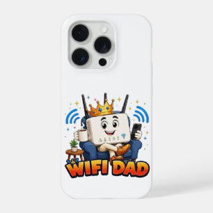Pai WIFI Personagem de Roteador Divertido