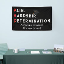 Pain, Hardship, Determination – Funny PhD Quote