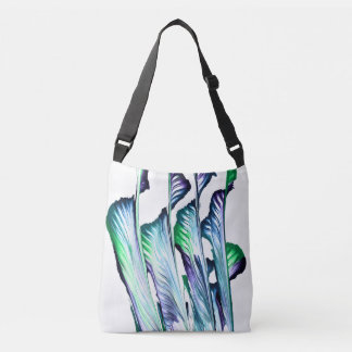 Pain Remover 1 Purple Green Flower Abstract Tote