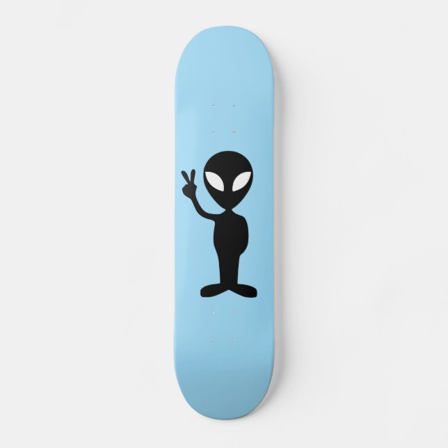 Painéis de skate Martian de OVNI alienígena (Frente)