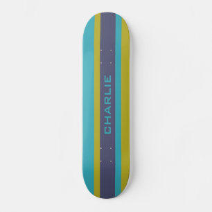 Painéis de skate personalizados de padrão monogr