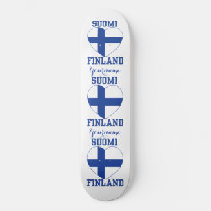 Painéis de skate personalizados SUOMI FINLAND