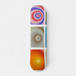 Painel de Círculos Skateboard