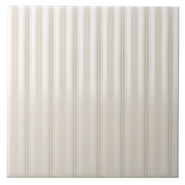 Painel de Parede com Ripas Verticais de Creme Mini (Frente)