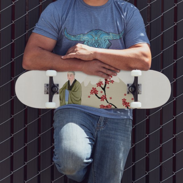 Painel de Skate Monk Budista (Ao ar livre 3)