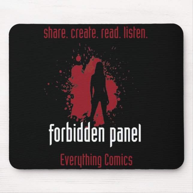 Painel proibido Mousepad (Frente)