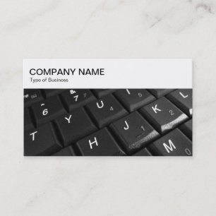 Painel superior - Cartão de visita do teclado do