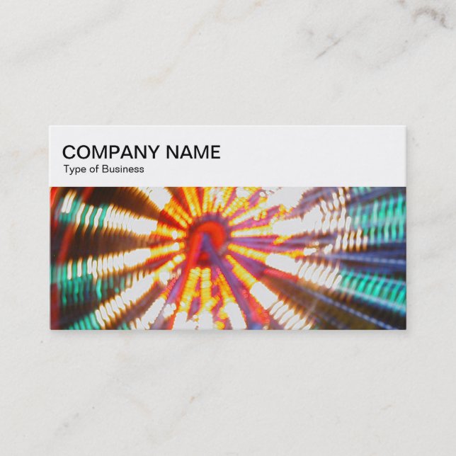 Painel superior - Roda Ferris 02 Cartão de visita (Frente)