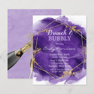 Paint Brunch e convite para bolhas