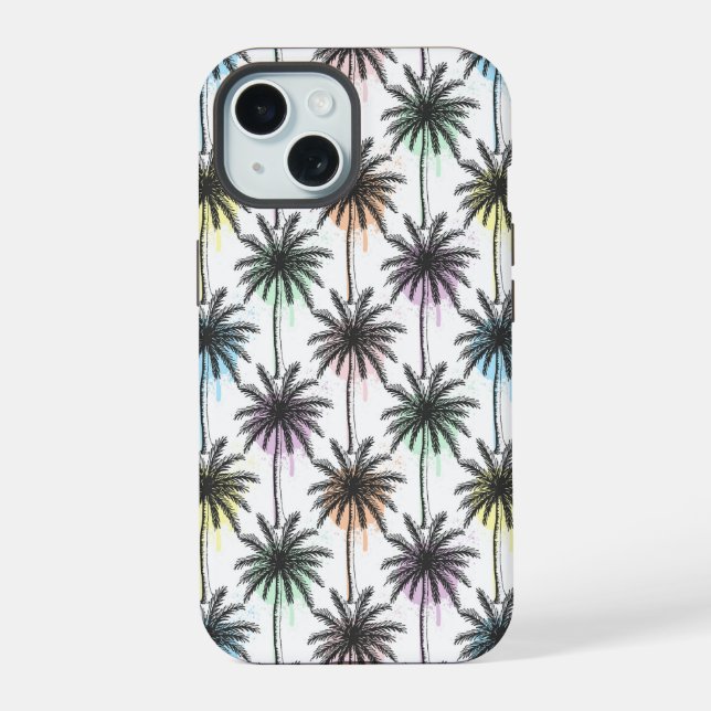 Paint Drop Palm Tree Patterno (Verso)