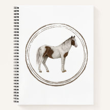 Paint Horse Notebook