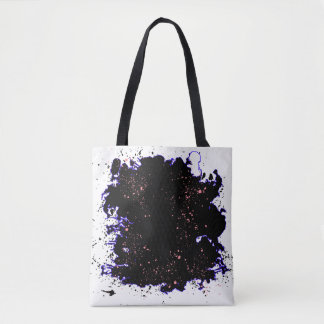 Paint Splash Groovy Tote Bag