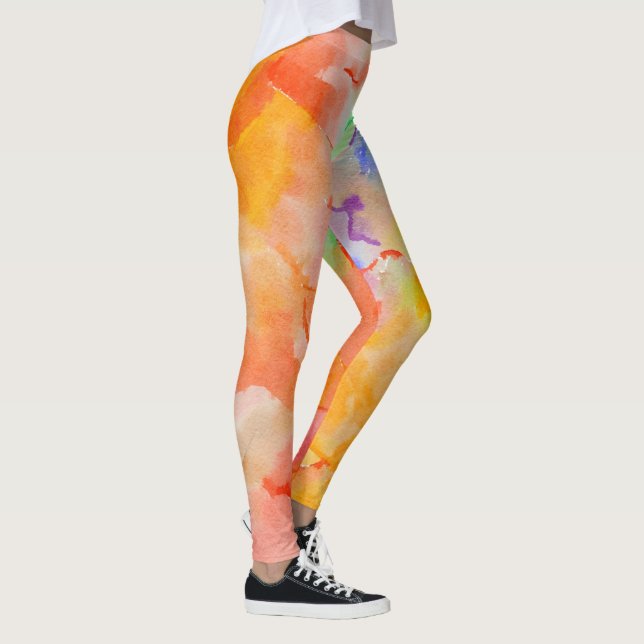 Paint Stain Leggings  (Direita)