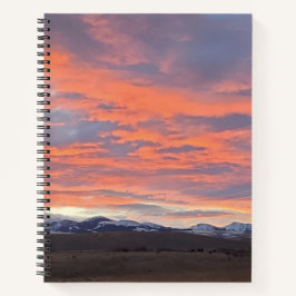 Painted Sky Spiral Notebook
