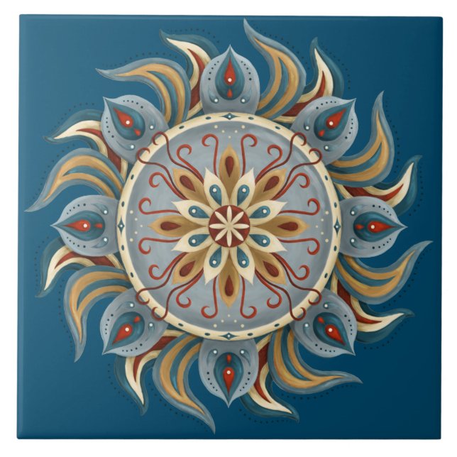 Painterly Mandala (Frente)