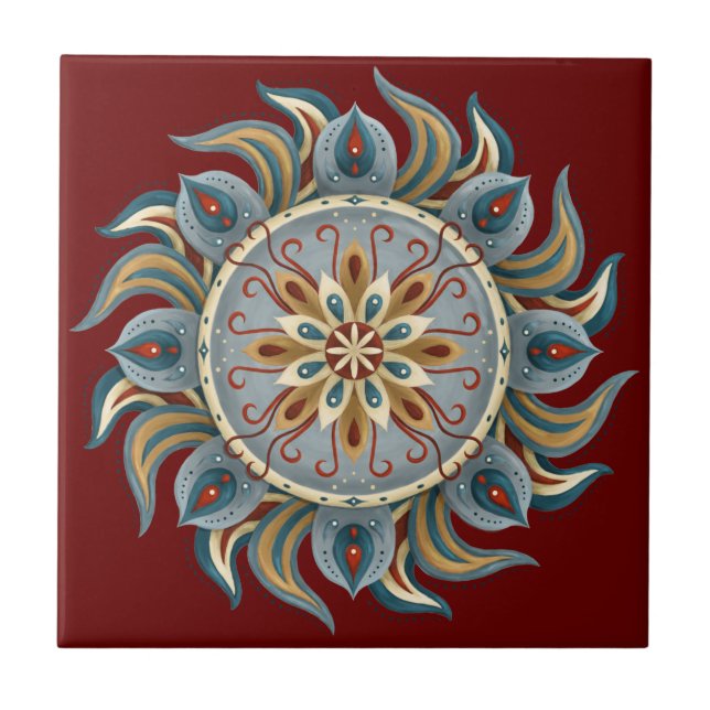 Painterly Mandala (Frente)