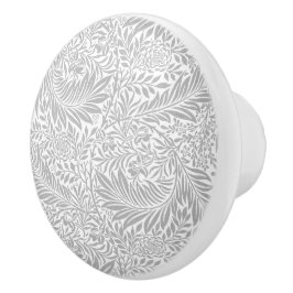 País Cinza William Morris Leaf Pattern