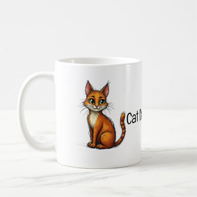 Pais de gato - caneca de Dia de os pais perfeita (Esquerda)