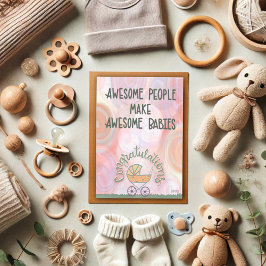 Pais Fantásticos Cartão de Inspirivência para Bebê