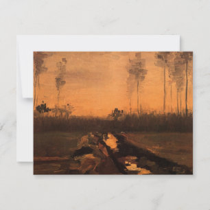Paisagem ao Crepúsculo por Vincent van Gogh