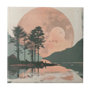 Paisagem Boho Abstrato (1)