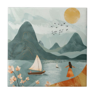 Paisagem Boho Abstrato (11)