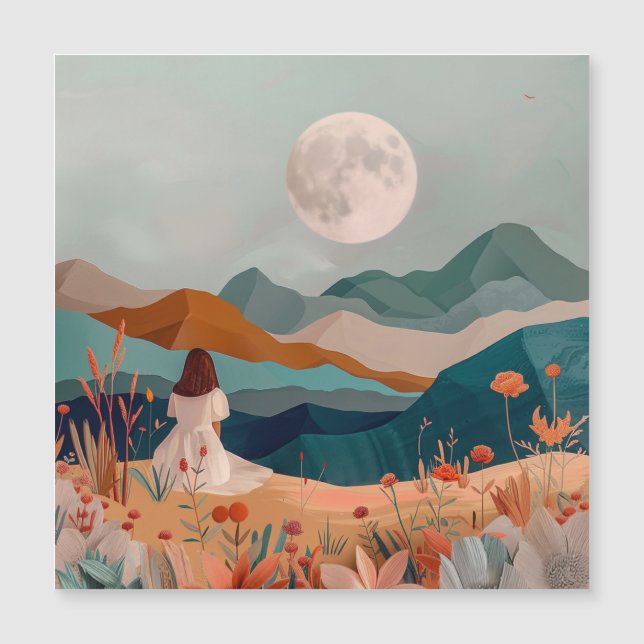 Paisagem Boho Abstrato (21) (Frente)