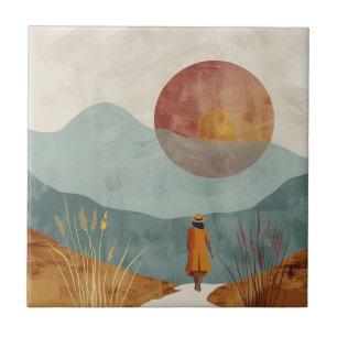 Paisagem Boho Abstrato (23)